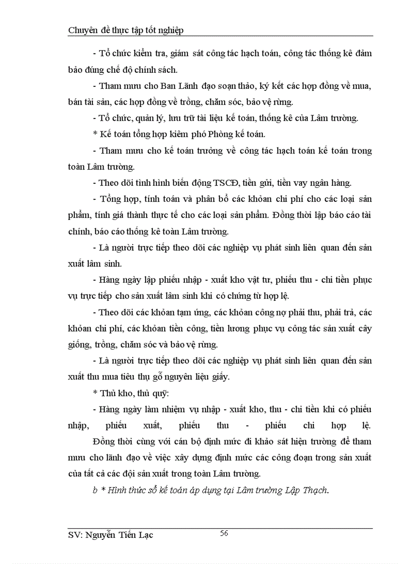 image for page Hoàn thiện công tác kế toán Nguyên vật liệu ở Lâm trường Lập Thạch