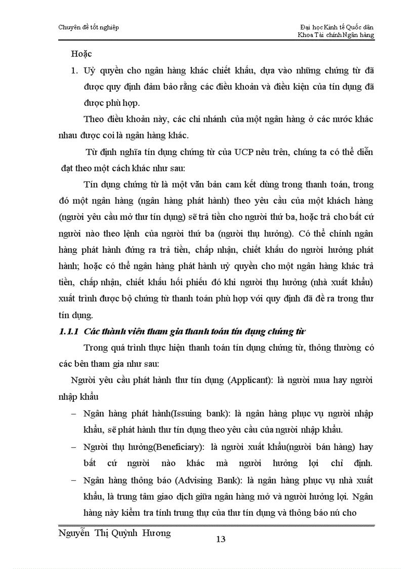 image for page Giải pháp phát triển thanh toán tín dụng chứng từ tại Ngân hàng TMCP Quốc tế Việt Nam (Vibank)