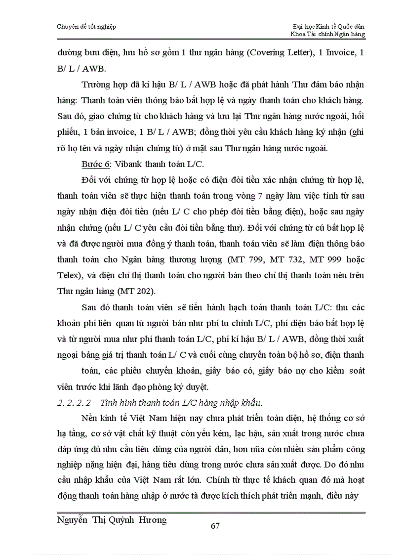 image for page Giải pháp phát triển thanh toán tín dụng chứng từ tại Ngân hàng TMCP Quốc tế Việt Nam (Vibank)