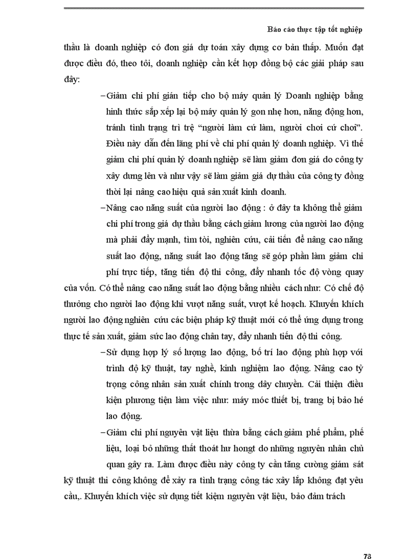 image for page Báo cáo tổng hợp thực tập tốt nghiệp tại công ty Xây dựng số 3