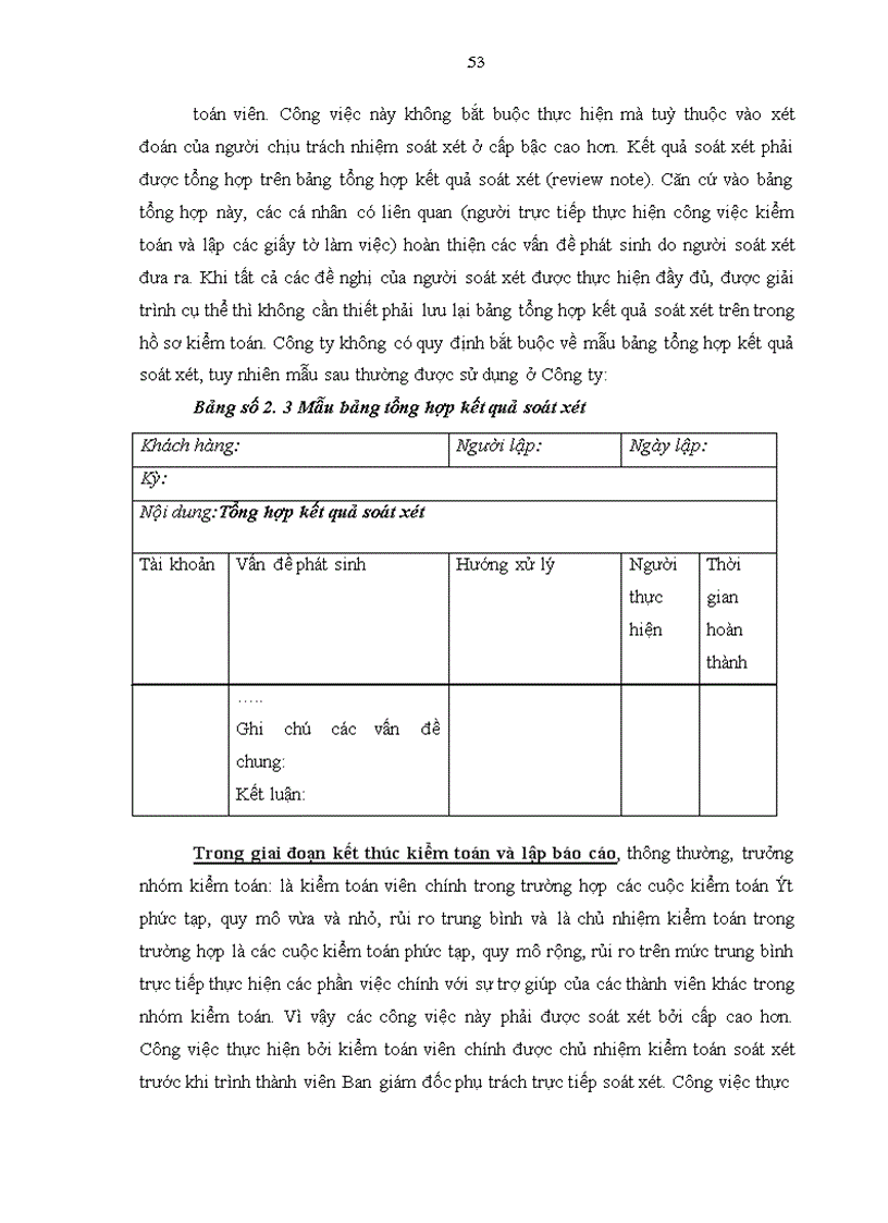 image for page Hoàn thiện thủ tục soát xét trong quy trình kiểm toán báo cáo tài chính tại Công ty Kiểm toán và Tư vấn tài chính Quốc tế- IFC