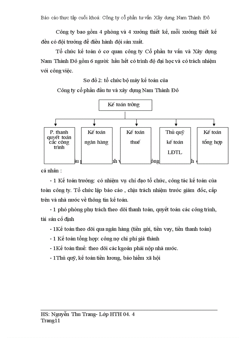 image for page Báo cáo thực tập tại công ty cổ phần tư vấn Xây dựng Nam Thành Đô