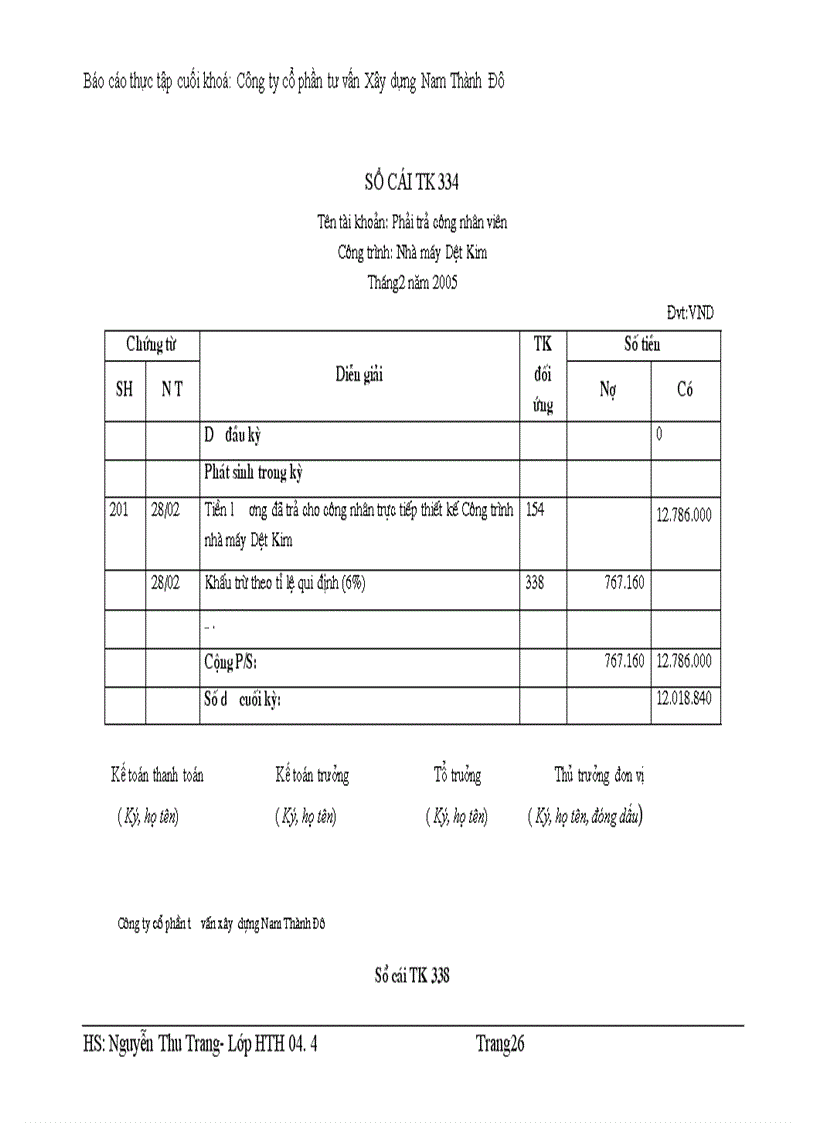 image for page Báo cáo thực tập tại công ty cổ phần tư vấn Xây dựng Nam Thành Đô