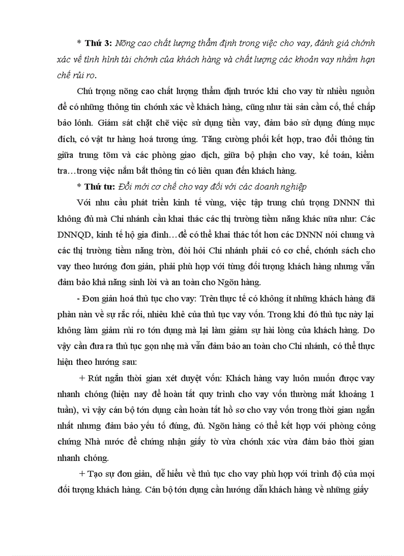 image for page Các giải pháp nâng cao hiệu quả cho vay tại Ngân hàng Công thương Bắc Nghệ An