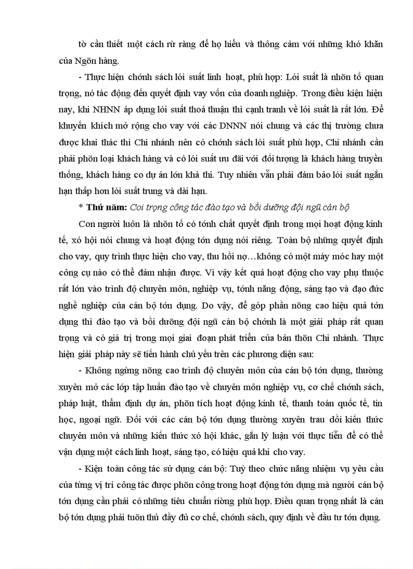 image for page Các giải pháp nâng cao hiệu quả cho vay tại Ngân hàng Công thương Bắc Nghệ An