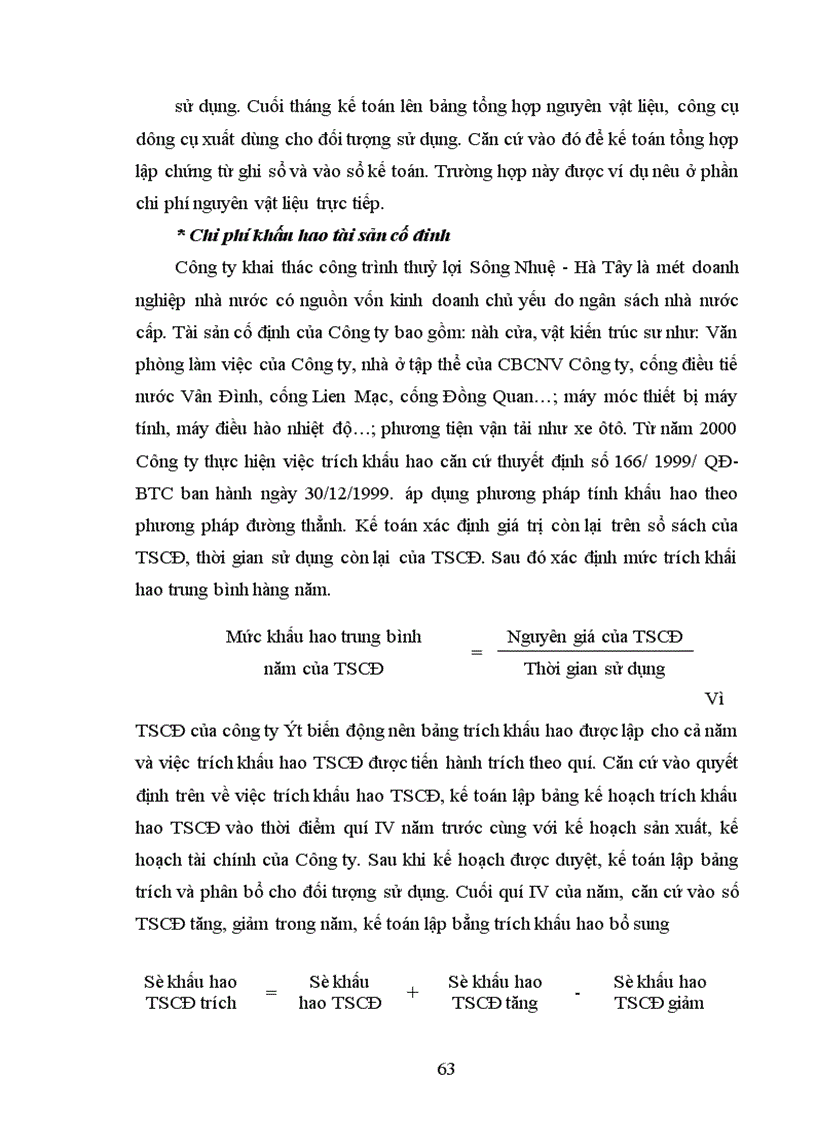 image for page Hoàn thiện kế toán chi phí sản xuất và tính giá thành sản phẩm tại Công ty khai thác công trình thuỷ lợi Sông Nhuệ - Hà Tây