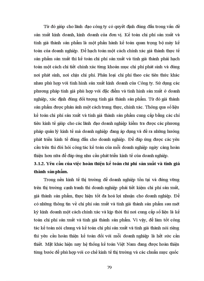 image for page Hoàn thiện kế toán chi phí sản xuất và tính giá thành sản phẩm tại Công ty khai thác công trình thuỷ lợi Sông Nhuệ - Hà Tây