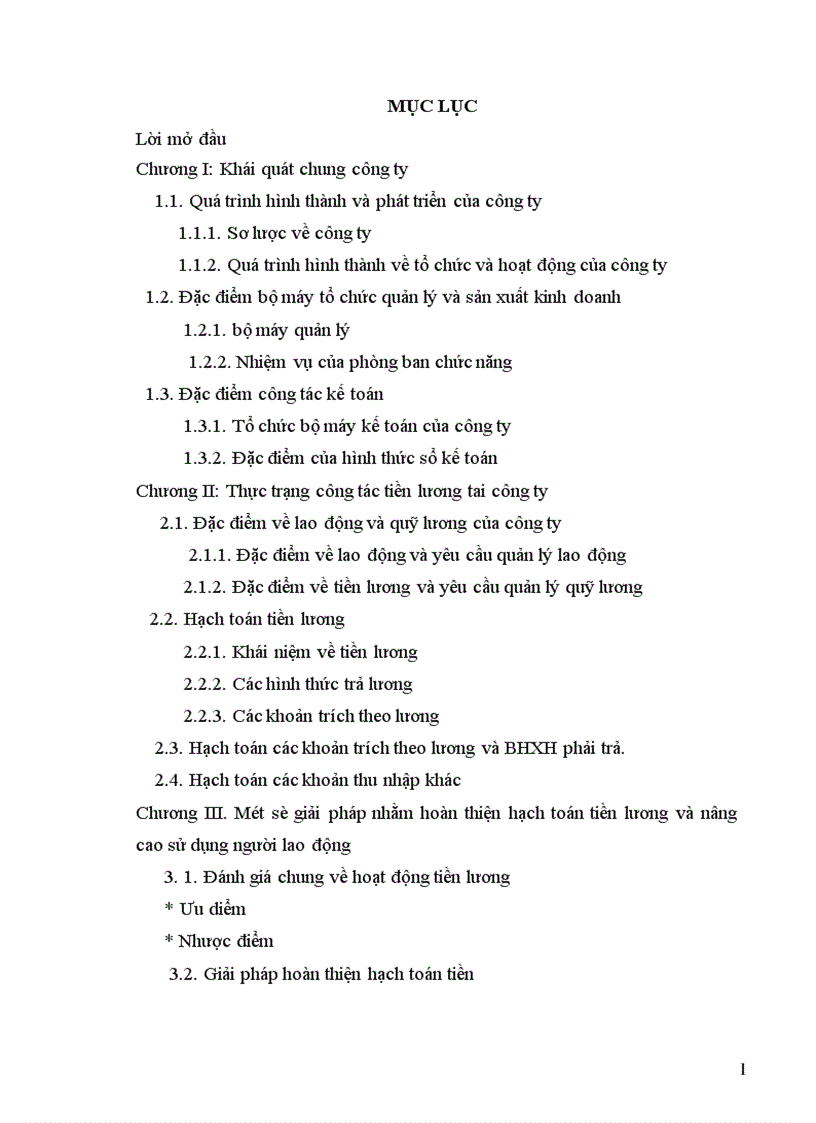 image for page Hạch toán tiền lương và các khoản trích theo lương tại công ty Vận tải xây dựng và chế biến lương thực Vĩnh Hà