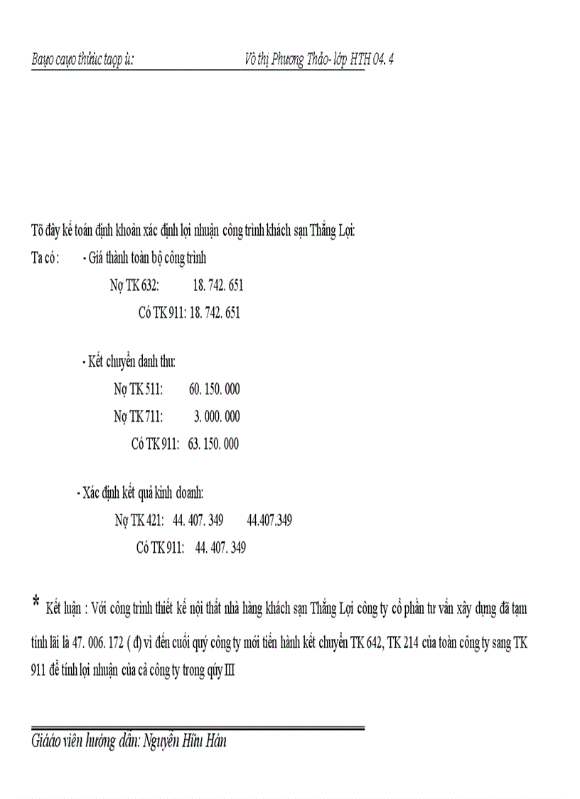 image for page Báo cáo thực tập tại công ty CP Tư vấn xây dựng Nam Thành Đô