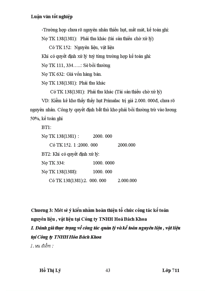 image for page Tổ chức công tác kế toán nguyên liệu, vật liệu tại công ty TNHH Hoá Bách Khoa