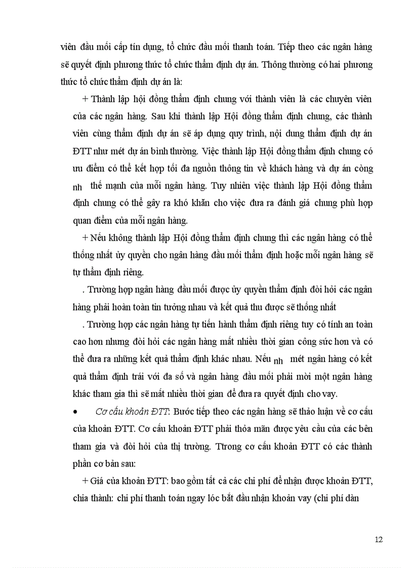 image for page Giải pháp nâng cao chất lượng thẩm định tài chính dự án đồng tài trợ trong hoạt động cho vay tại ngân hàng Công thương Việt Nam