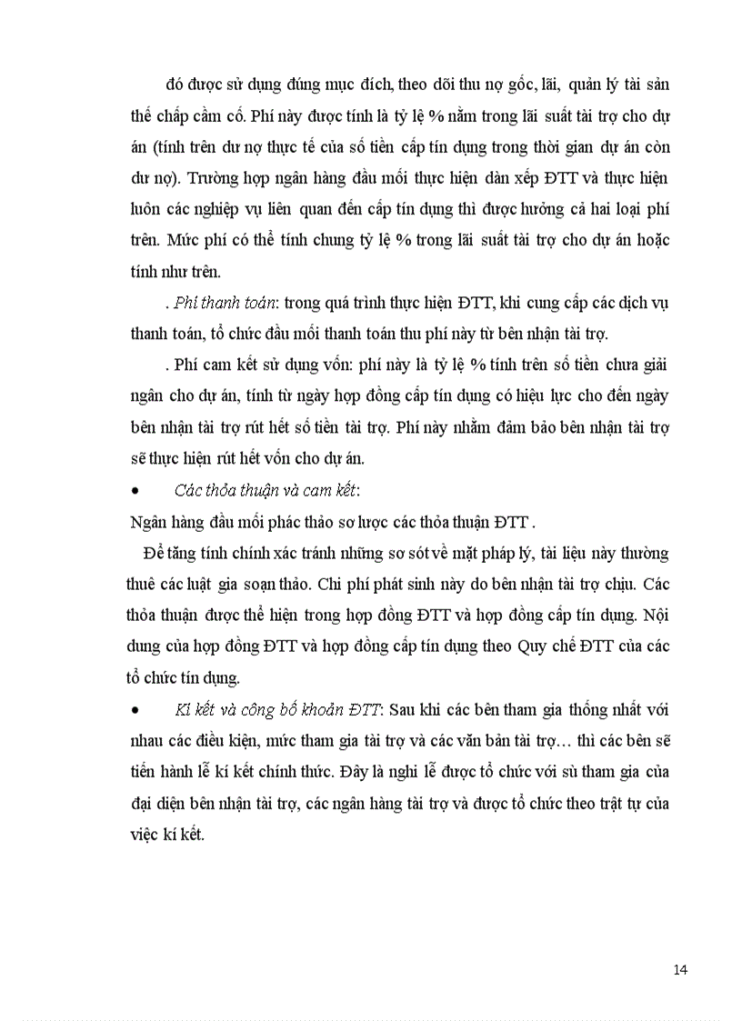 image for page Giải pháp nâng cao chất lượng thẩm định tài chính dự án đồng tài trợ trong hoạt động cho vay tại ngân hàng Công thương Việt Nam