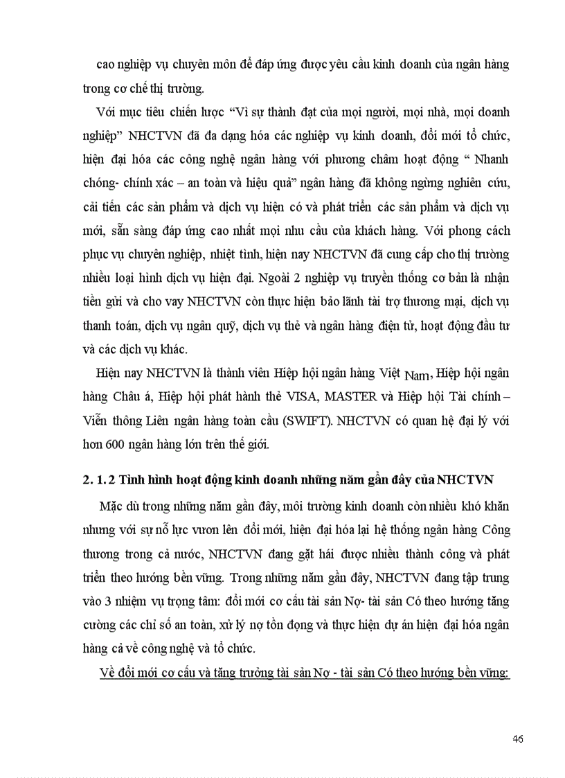 image for page Giải pháp nâng cao chất lượng thẩm định tài chính dự án đồng tài trợ trong hoạt động cho vay tại ngân hàng Công thương Việt Nam