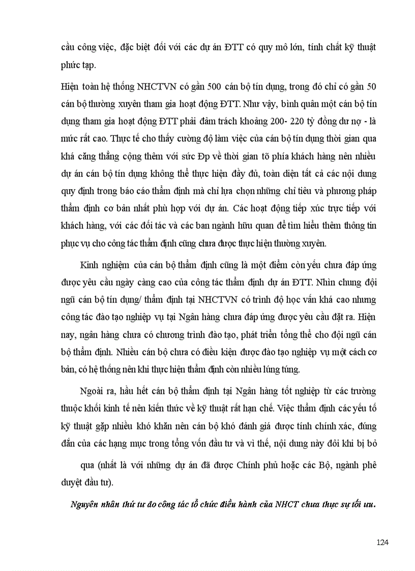 image for page Giải pháp nâng cao chất lượng thẩm định tài chính dự án đồng tài trợ trong hoạt động cho vay tại ngân hàng Công thương Việt Nam