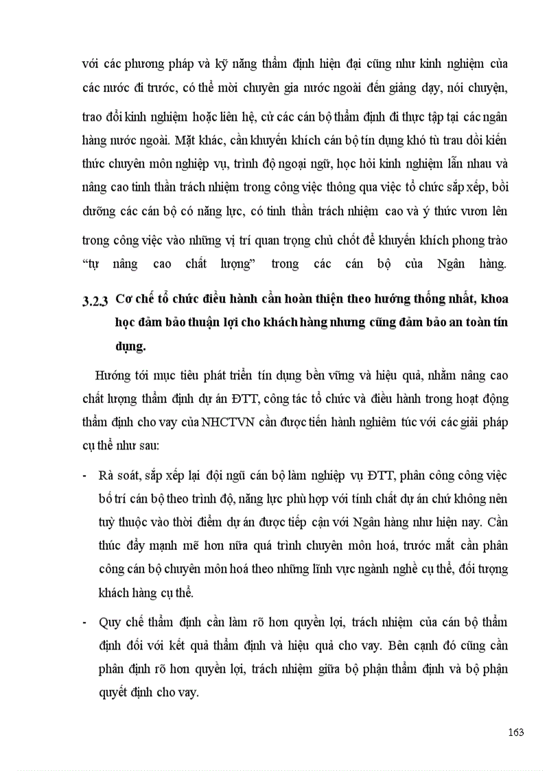 image for page Giải pháp nâng cao chất lượng thẩm định tài chính dự án đồng tài trợ trong hoạt động cho vay tại ngân hàng Công thương Việt Nam