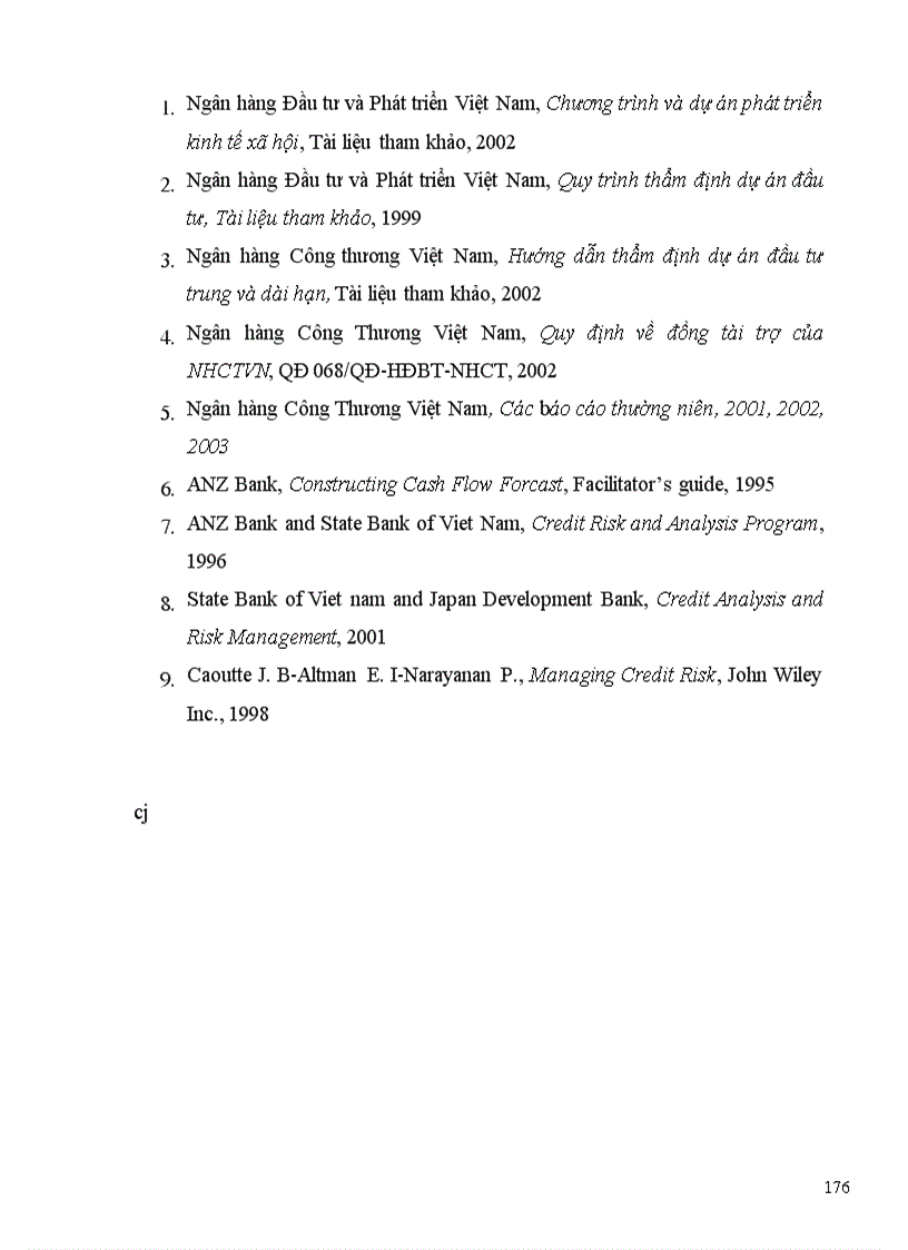 image for page Giải pháp nâng cao chất lượng thẩm định tài chính dự án đồng tài trợ trong hoạt động cho vay tại ngân hàng Công thương Việt Nam