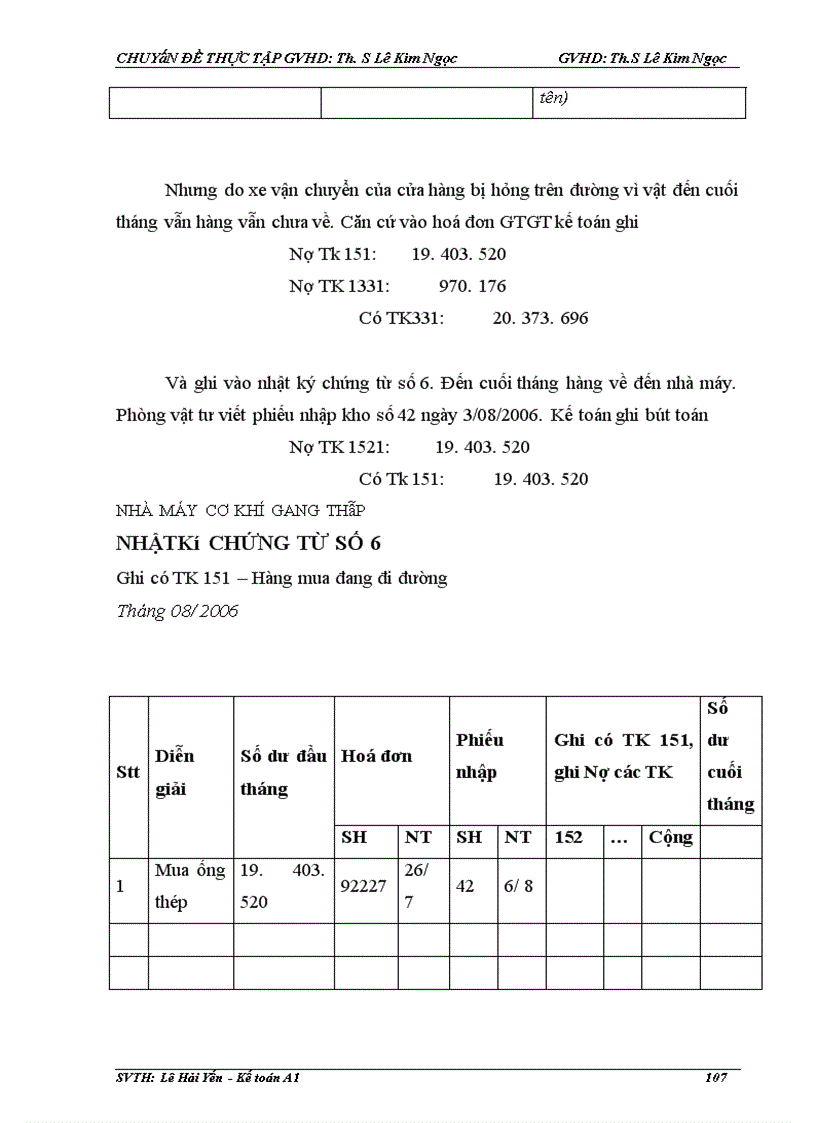image for page Hoàn thiện kế toán nguyên vật liệu ở Nhà máy Cơ Khí Gang Thép Thái Nguyên