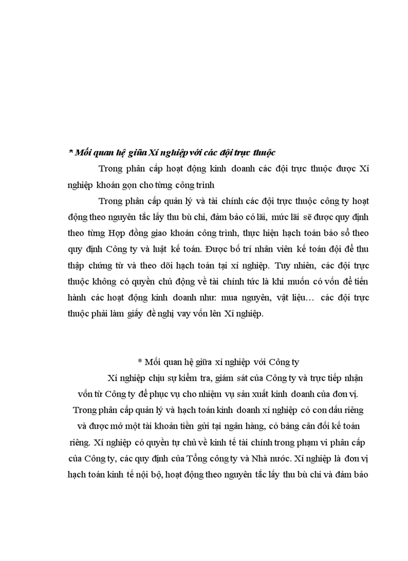 image for page Hoàn thiện hạch toán doanh thu và xác định kết quả kinh doanh tại Xí nghiệp Sông Đà 11-3