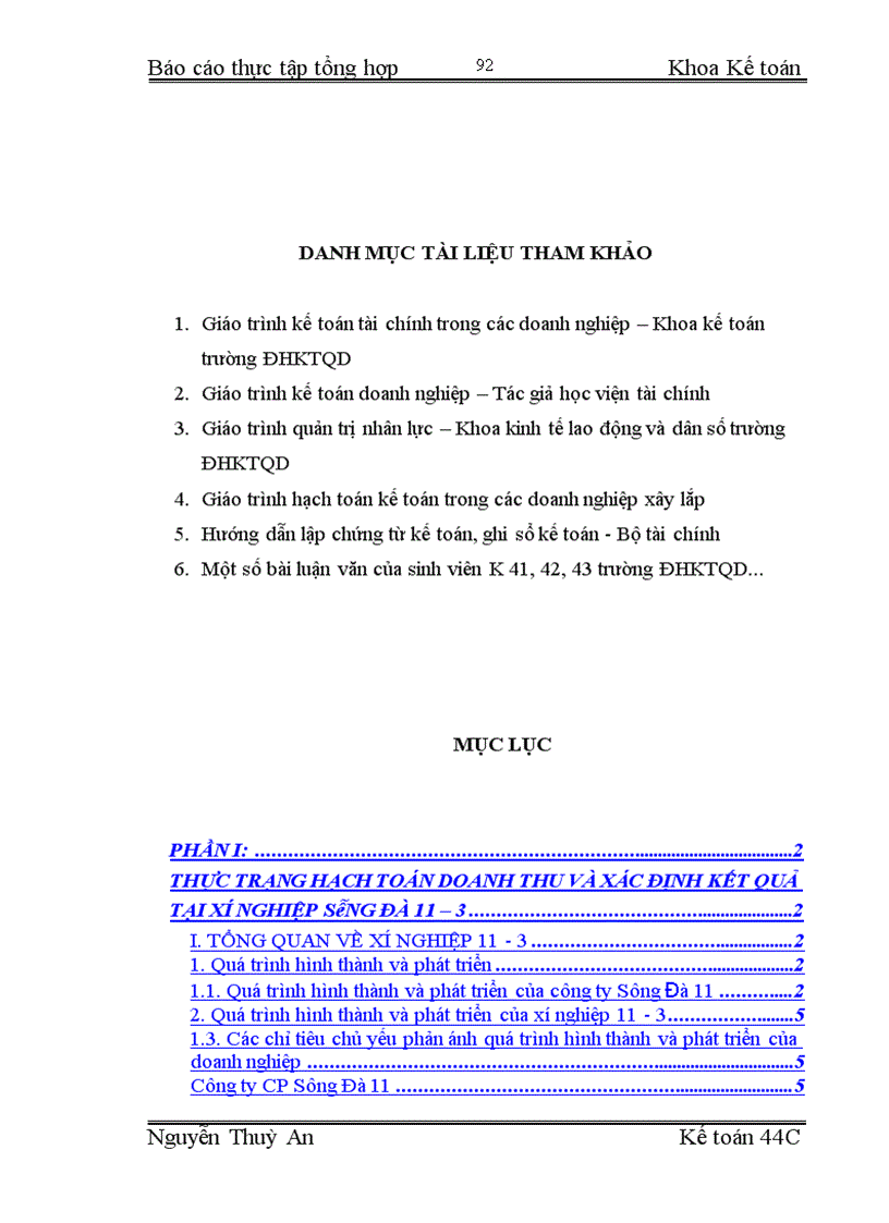 image for page Hoàn thiện hạch toán doanh thu và xác định kết quả kinh doanh tại Xí nghiệp Sông Đà 11-3