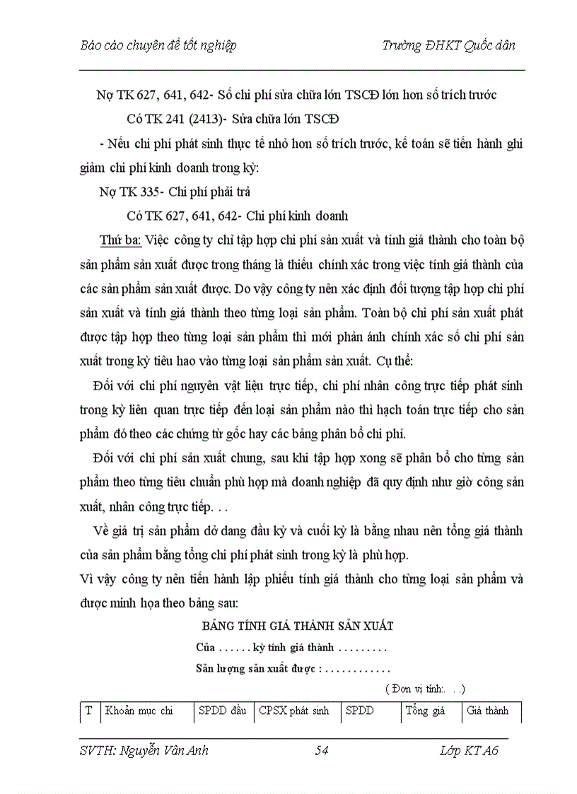 image for page Tổ chức công tác kế toán chi phí sản xuất và tính giá thành sản phẩm tại Công tyTNHH TM Sản xuất Nhựa Đông á