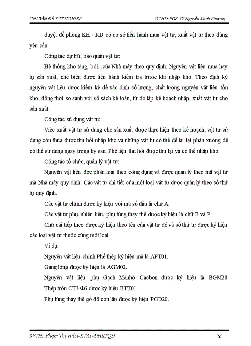 image for page Hoàn thiện kế toán nguyên vật liệu ở Nhà máy Luyện thép Lưu Xá