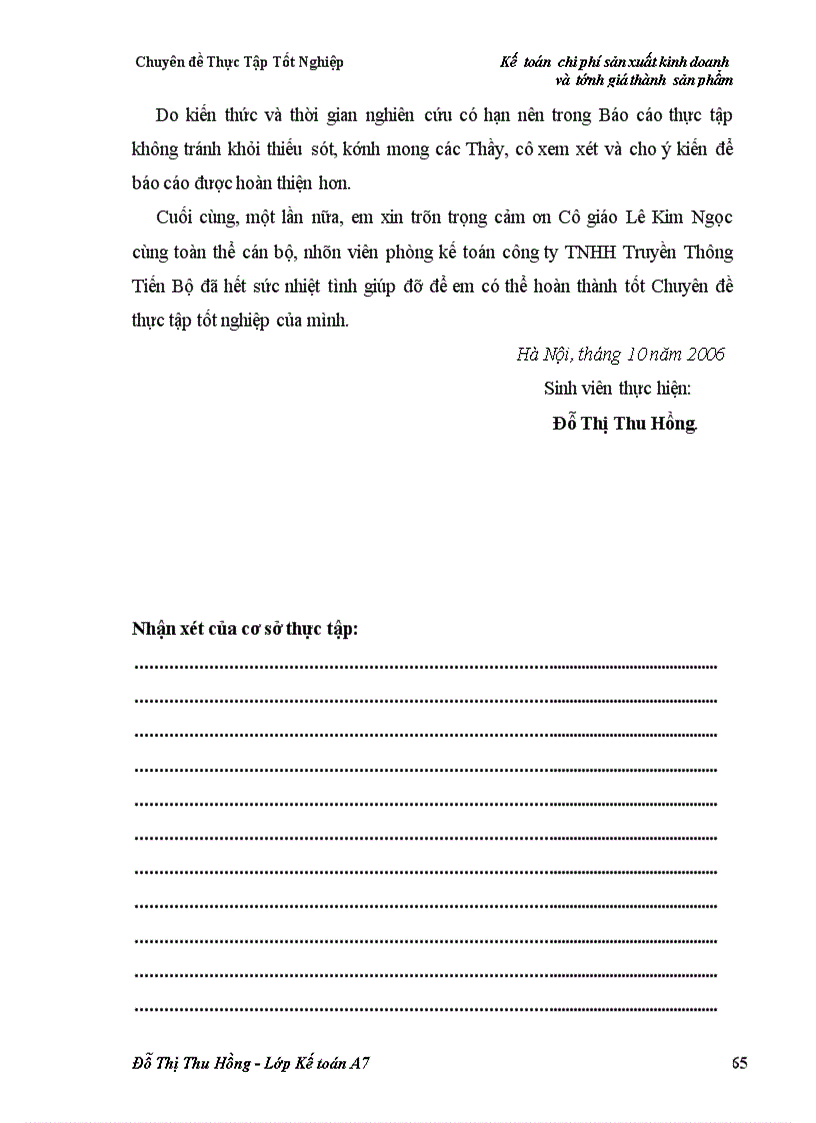 image for page Kế toán tập hợp chi phí và tính giá thành sản xuất sản phẩm