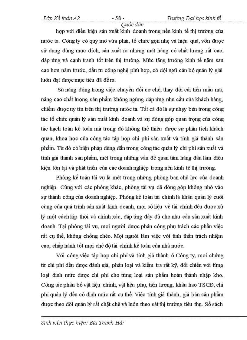 image for page Tổ chức công tác kế toán tập hợp chi phí sản xuất và tính giá thành sản phẩm ở Công ty Cổ phần cơ khí đúc gang Thanh Sơn
