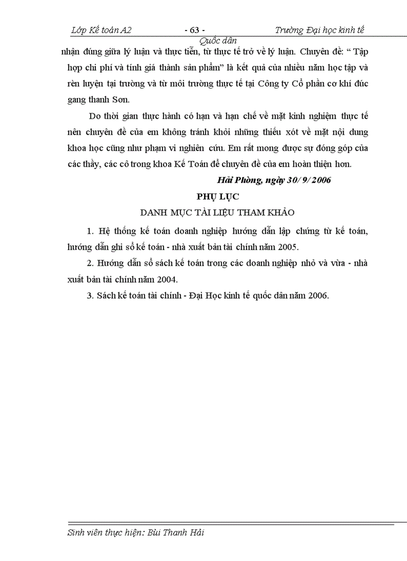 image for page Tổ chức công tác kế toán tập hợp chi phí sản xuất và tính giá thành sản phẩm ở Công ty Cổ phần cơ khí đúc gang Thanh Sơn