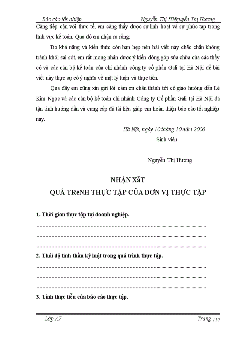 image for page Hoàn thiện kế toán tiêu thụ và xác định kết quả tiêu thụ của chi nhánh Công ty Cổ phần Gali tại Hà Nội