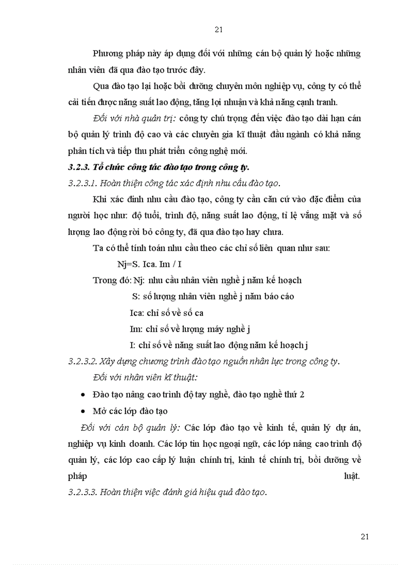 image for page Hoàn thiện công tác đào tạo và phát triển nguồn nhân lực tại công ty TNHH nhà nược một thành viên cơ khí Hà Nội.
