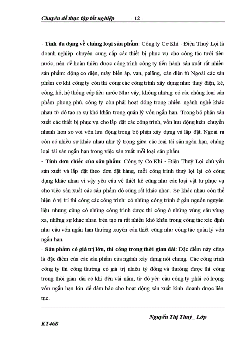 image for page Hoàn thiện kế toán nguyên vật liệu tại công ty Cơ khí - Điện Thuỷ Lợi