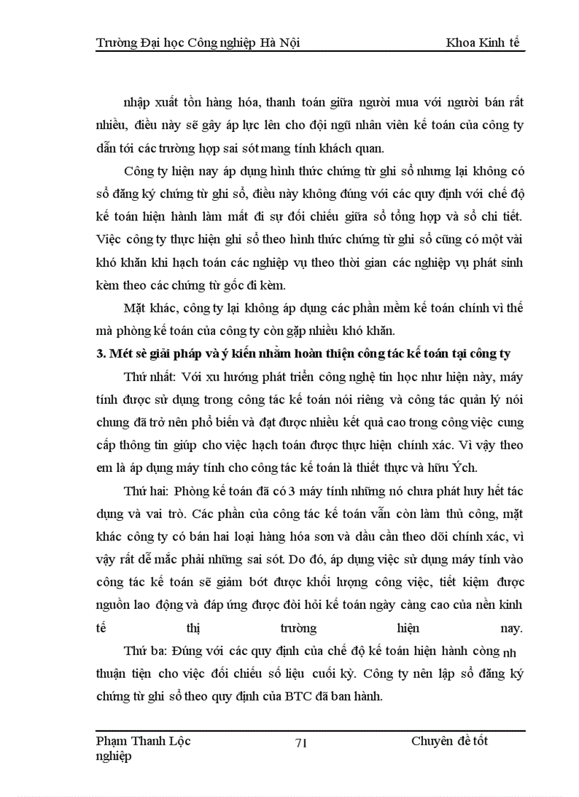 image for page Hoàn thiện kế toán bán hàng và xác định kết quả kinh doanh trong Công ty TNHH Thương mại & Du lịch Toàn Thắng tại Hà Nội