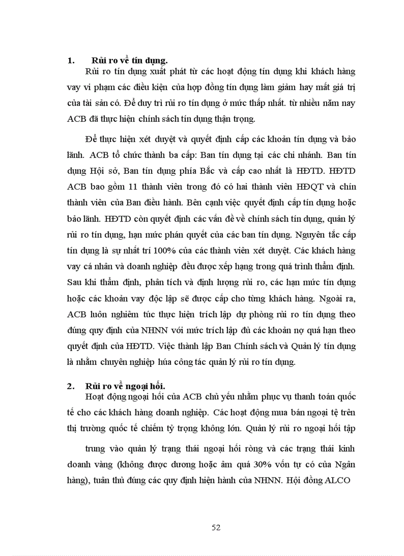 image for page Thực trạng hoạt động kinh doanh của ngân hàng ACB sau 1 năm Việt Nam gia nhập WTO