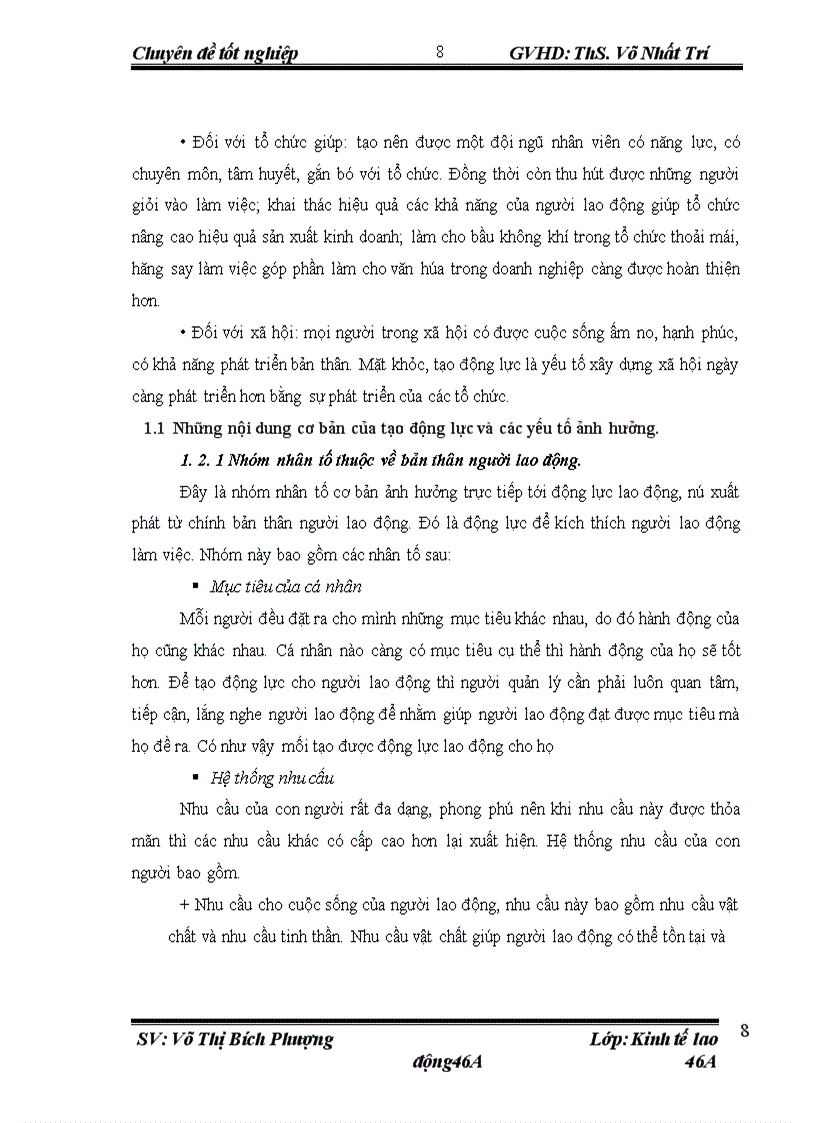 image for page Hoàn thiện công tác tạo động lực cho người lao động tại công ty TNHH Thương Mại Đồng Lực