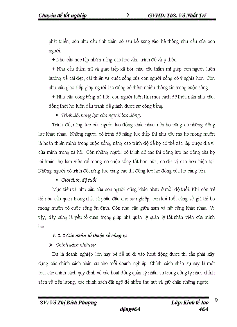 image for page Hoàn thiện công tác tạo động lực cho người lao động tại công ty TNHH Thương Mại Đồng Lực