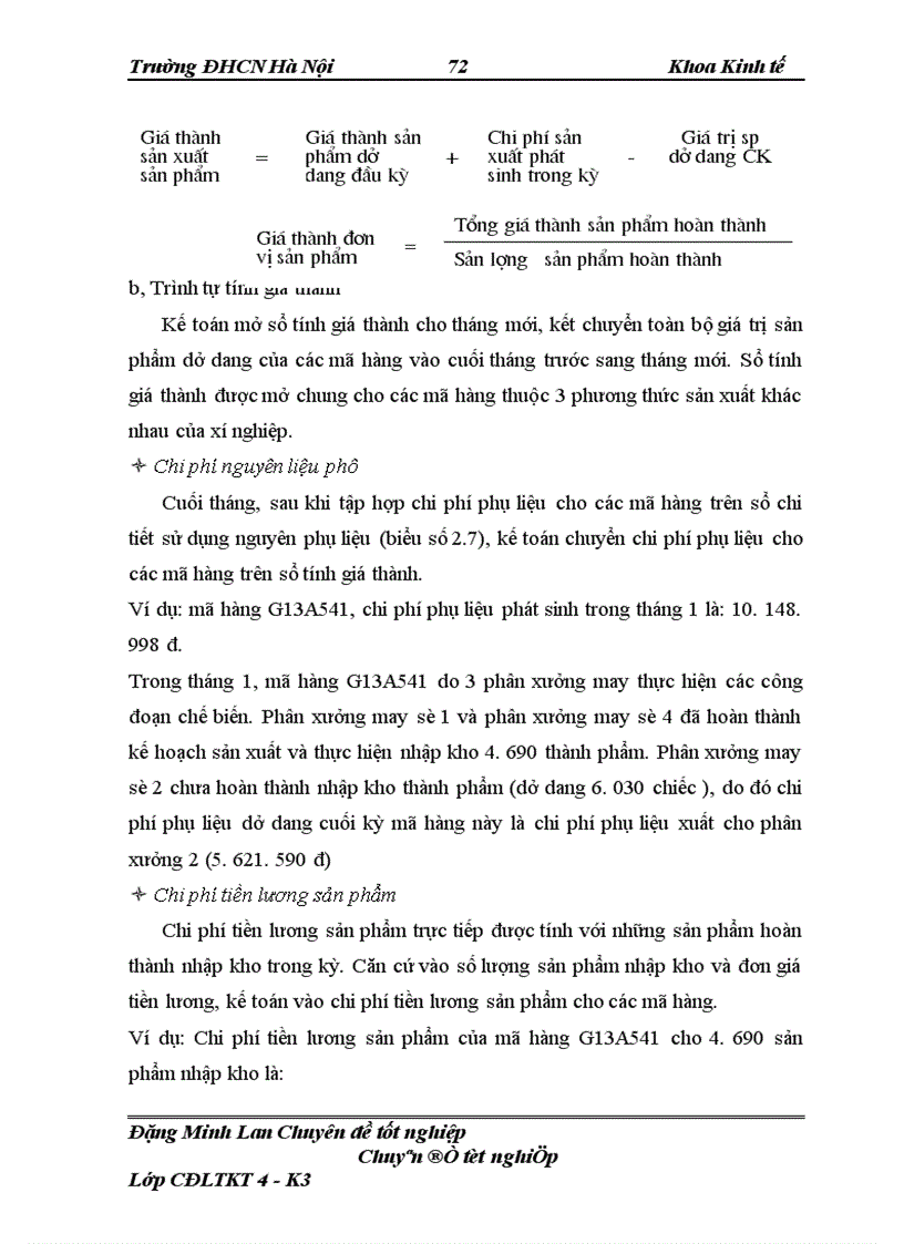 image for page Hoàn thiện kế toán chi phí sản xuất và tính giá thành sản phẩm tại công ty Bắc á
