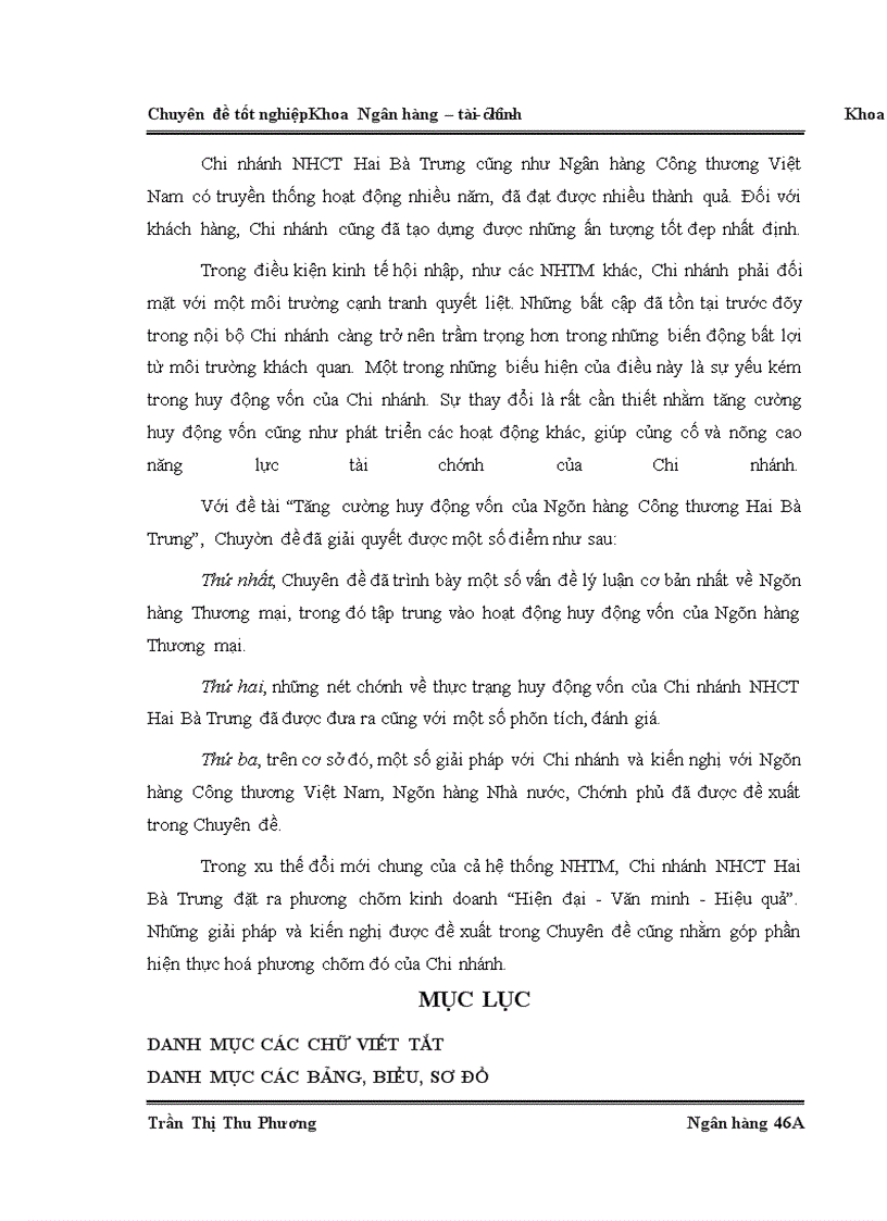 image for page Tăng cường huy động vốn của Chi nhánh Ngân hàng Công thương Hai Bà Trưng