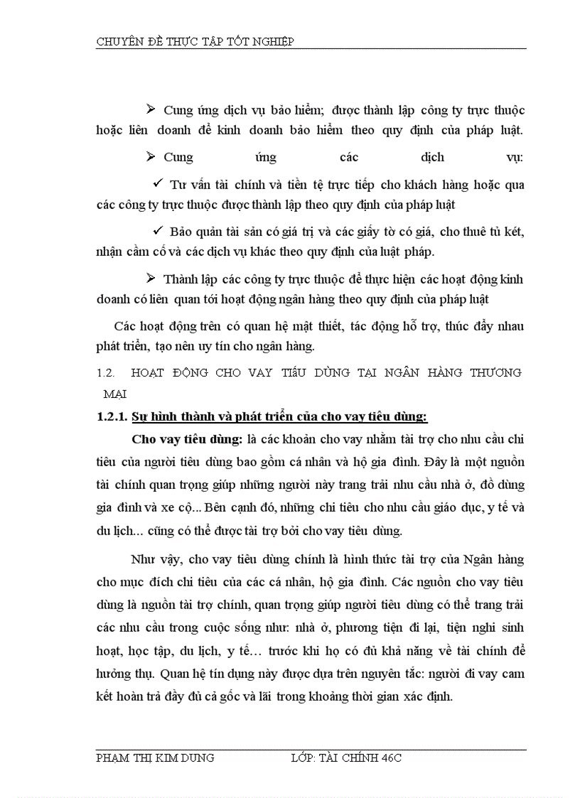 image for page Mở rộng cho vay tiêu dùng tại chi nhánh ngân hàng nông nghiệp và phát triển nông thôn Đông Mỹ