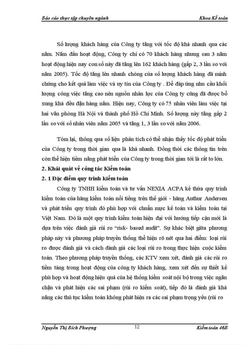 image for page Hoàn thiện quy trình kiểm toán chu trình tiền lương và nhân viên do công ty TNHH Kiểm toán và Tư vấn NEXIA ACPA thực hiện