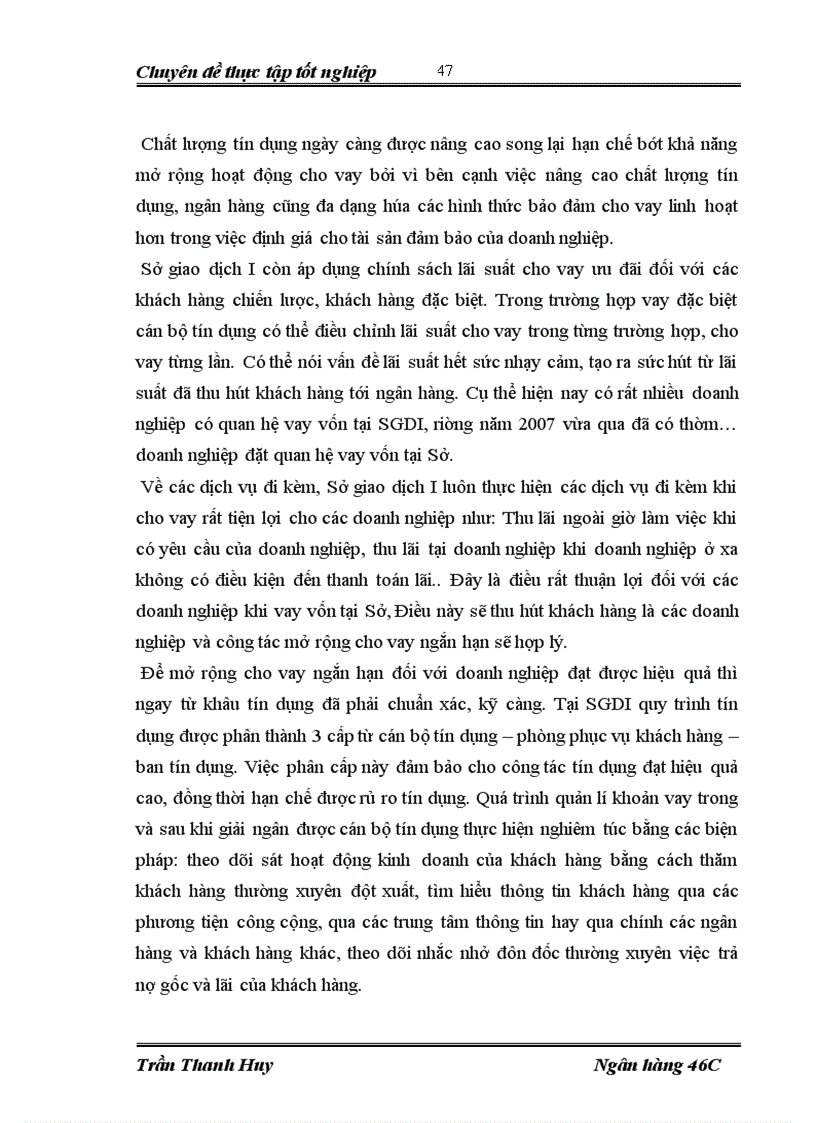 image for page Giải pháp mở rộng hoạt động cho vay ngắn hạn đối với các doanh nghiệp trong nền kinh tế tại SGDI-NHCTVN