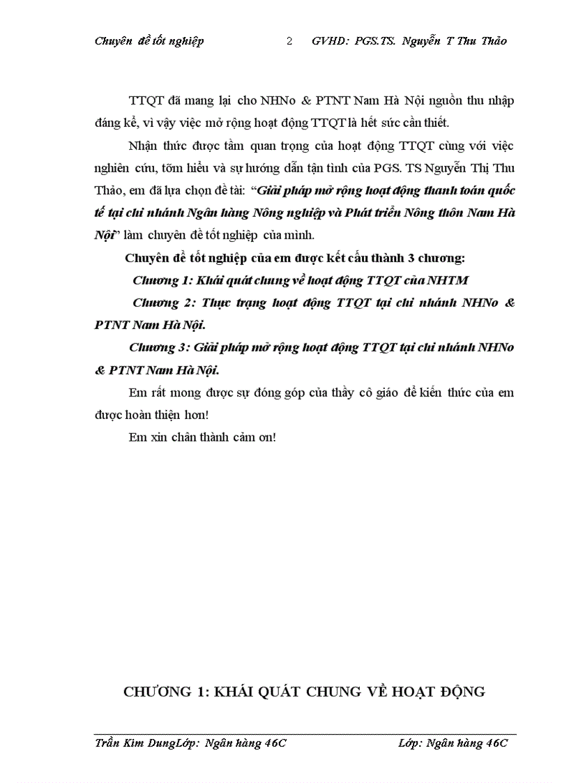 image for page Giải pháp mở rộng hoạt động thanh toán quốc tế tại chi nhánh Ngân hàng Nông nghiệp và Phát triển Nông thôn Nam Hà Nội