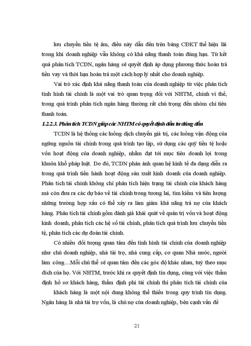 image for page Giải pháp nâng cao chất lượng phân tích tài chính doanh nghiệp trong hoạt động tín dụng của Ngân hàng ĐT&PT Việt Nam - Chi nhánh Đông Đô