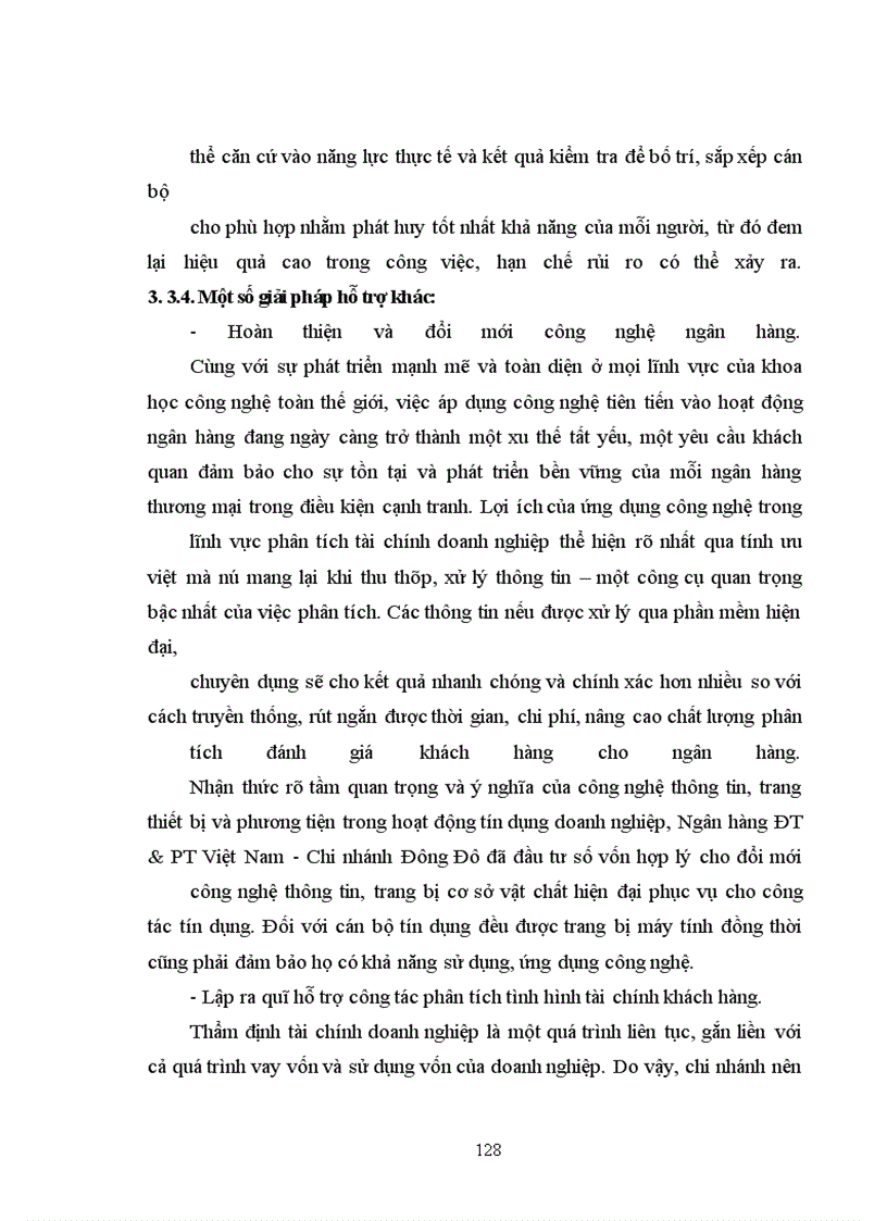 image for page Giải pháp nâng cao chất lượng phân tích tài chính doanh nghiệp trong hoạt động tín dụng của Ngân hàng ĐT&PT Việt Nam - Chi nhánh Đông Đô