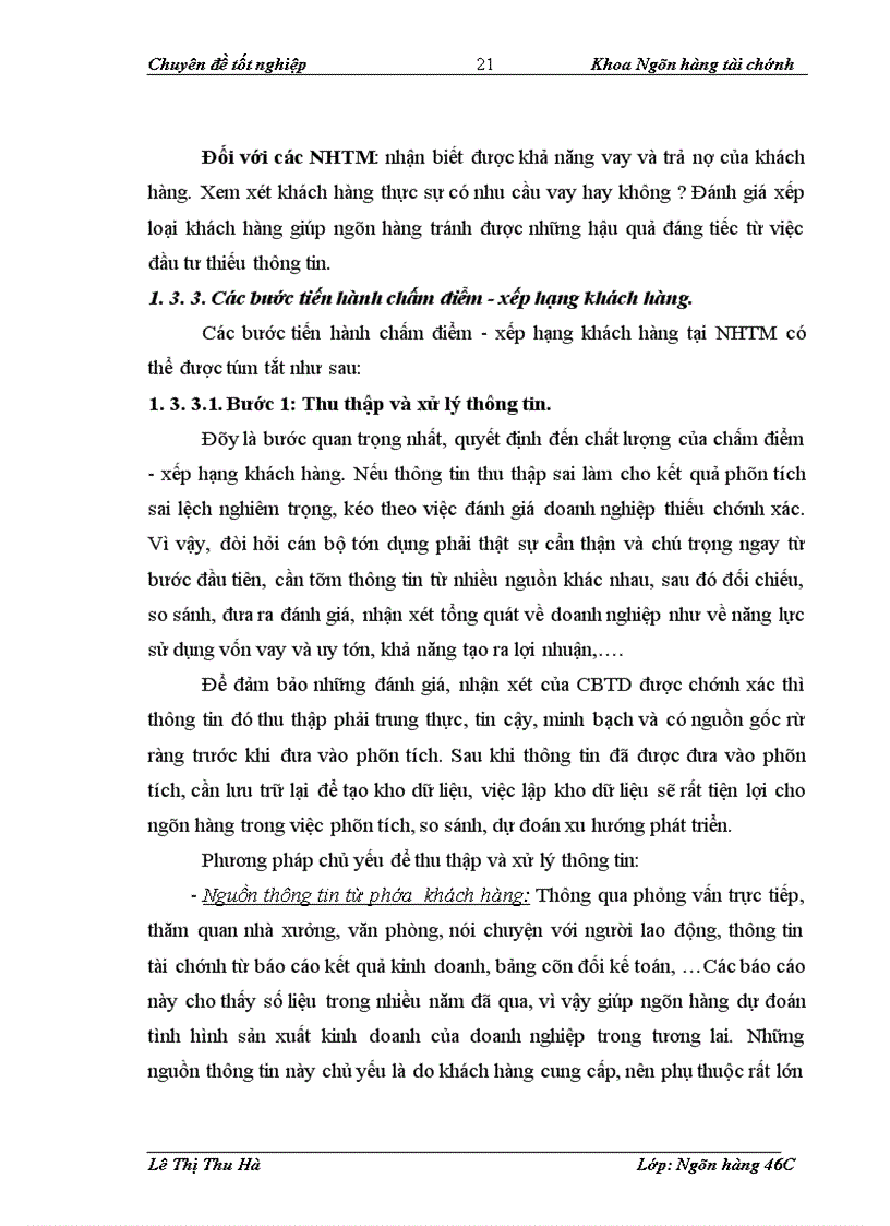 image for page Giải pháp tăng cường hoạt động chấm điểm- xếp hạng khách hàng tại Chi nhánh Ngân hàng Nông Nghiệp và Phát triển Nông thôn Đông Hà Nội.