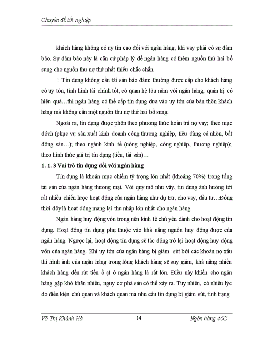 image for page Hạn chế rủi ro tín dụng tại chi nhánh Ngân hàng Nông nghiệp và Phát triển nông thôn huyện Kỳ Anh - Hà Tĩnh