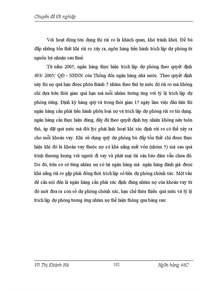 image for page Hạn chế rủi ro tín dụng tại chi nhánh Ngân hàng Nông nghiệp và Phát triển nông thôn huyện Kỳ Anh - Hà Tĩnh