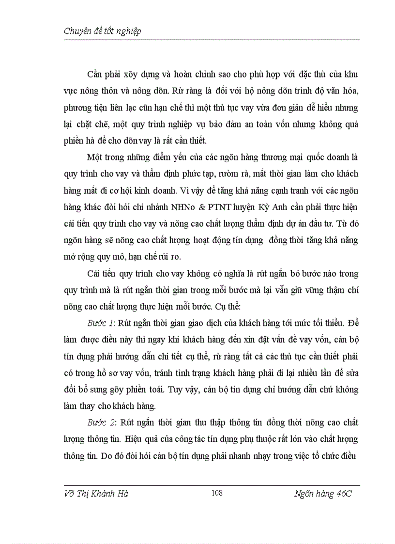 image for page Hạn chế rủi ro tín dụng tại chi nhánh Ngân hàng Nông nghiệp và Phát triển nông thôn huyện Kỳ Anh - Hà Tĩnh