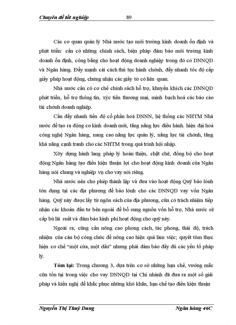 image for page Mở rộng cho vay DNNQD tại NHNo&PTNT Chi nhánh Đông Hà Nội