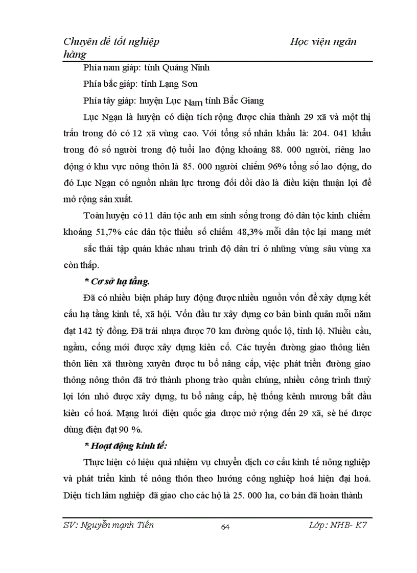 image for page Giải pháp phòng ngừa và hạn chế rủi ro tín dụng trong hoạt động kinh doanh tại NHNo&PTNT huyện Lục Ngạn- Bắc Giang