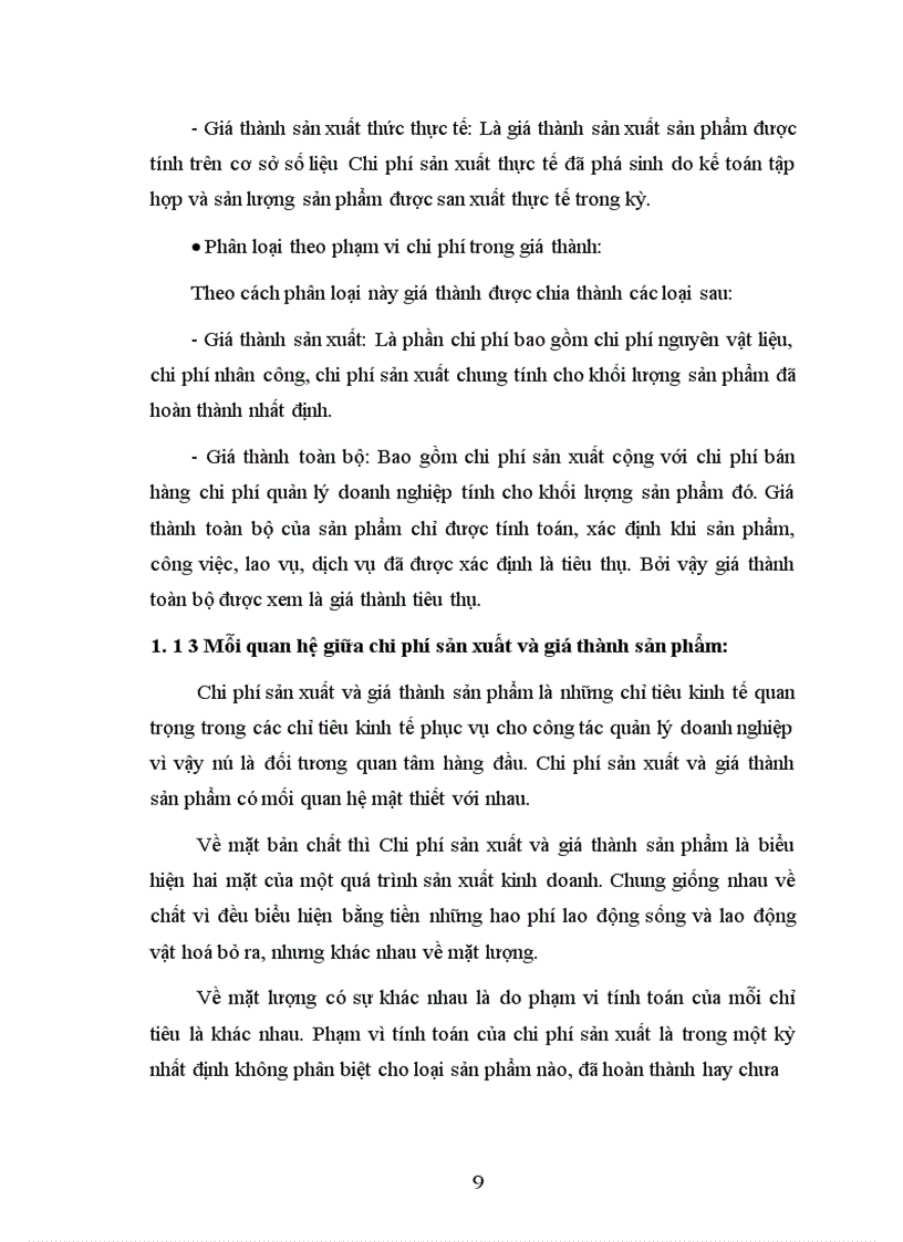 image for page Tổ chức công tác kế toán tập hợp chi phí sản xuất và tính giá thành sản phẩm tại Công ty cổ phần may Chiến Thắng